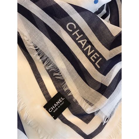 chanel cashmere scarf